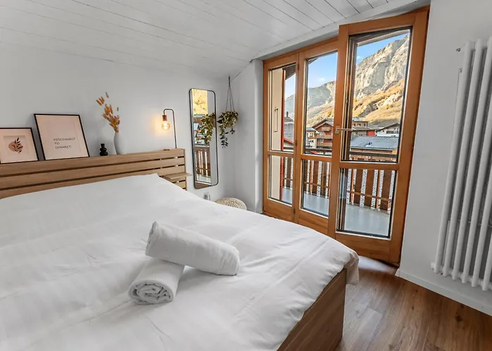 Magnifique A Loeche-les-bains شقة لوكباد